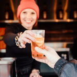 Steffi Aperol im Einsatz bei einem Foodtruck-Event
