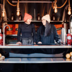 Ausgabe- und Servierbereich von Steffi Aperol für Event Catering