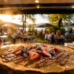Ausgabe- und Servierbereich von Danis Cuisine für Event Catering
