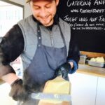 Foodtruck-Catering-Motiv mit Streetfood-Bezug