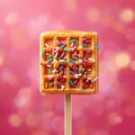 Ausgabe- und Servierbereich von Waffelkram für Event Catering