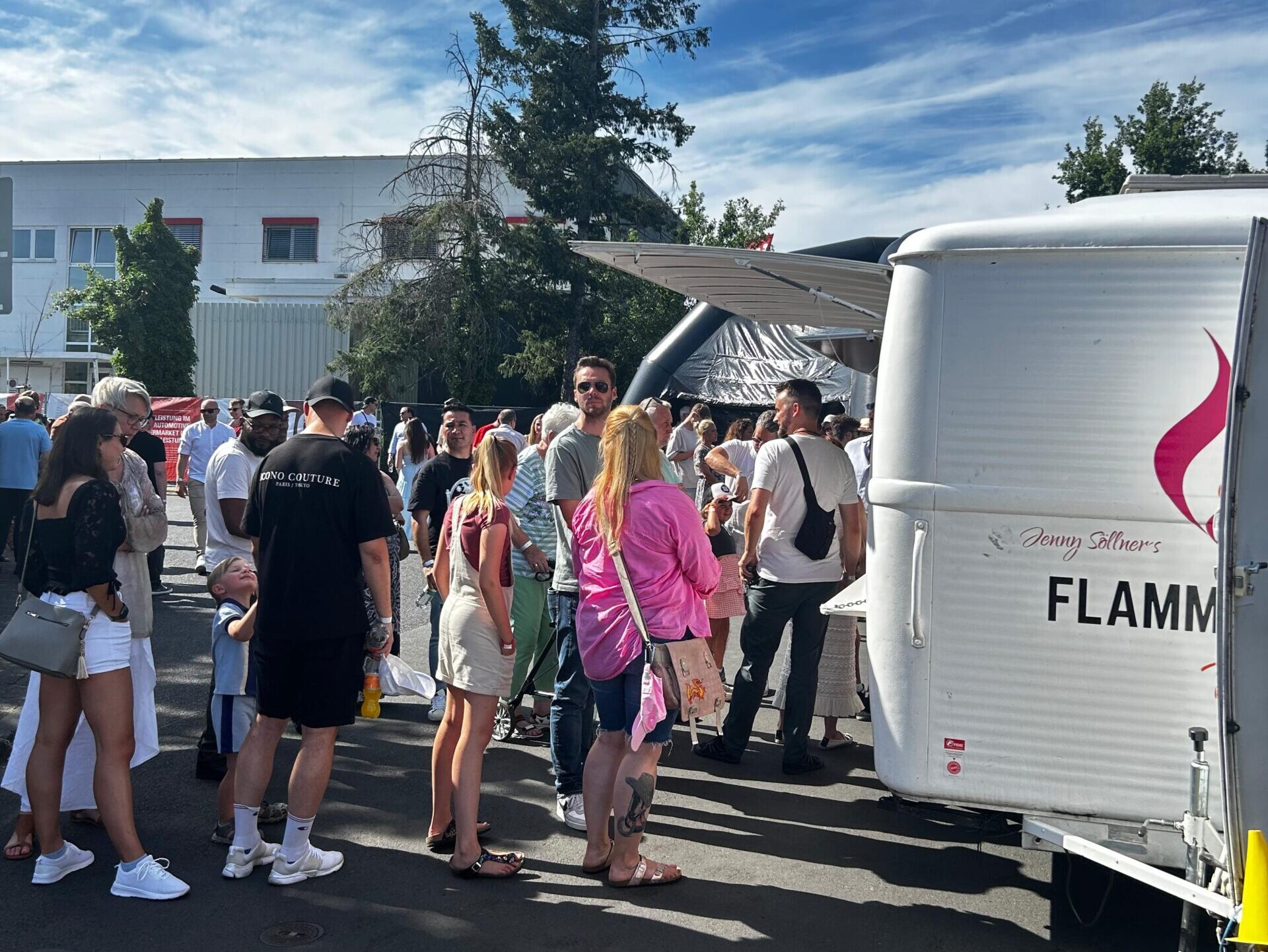 Bild von einem Foodtruck Festival