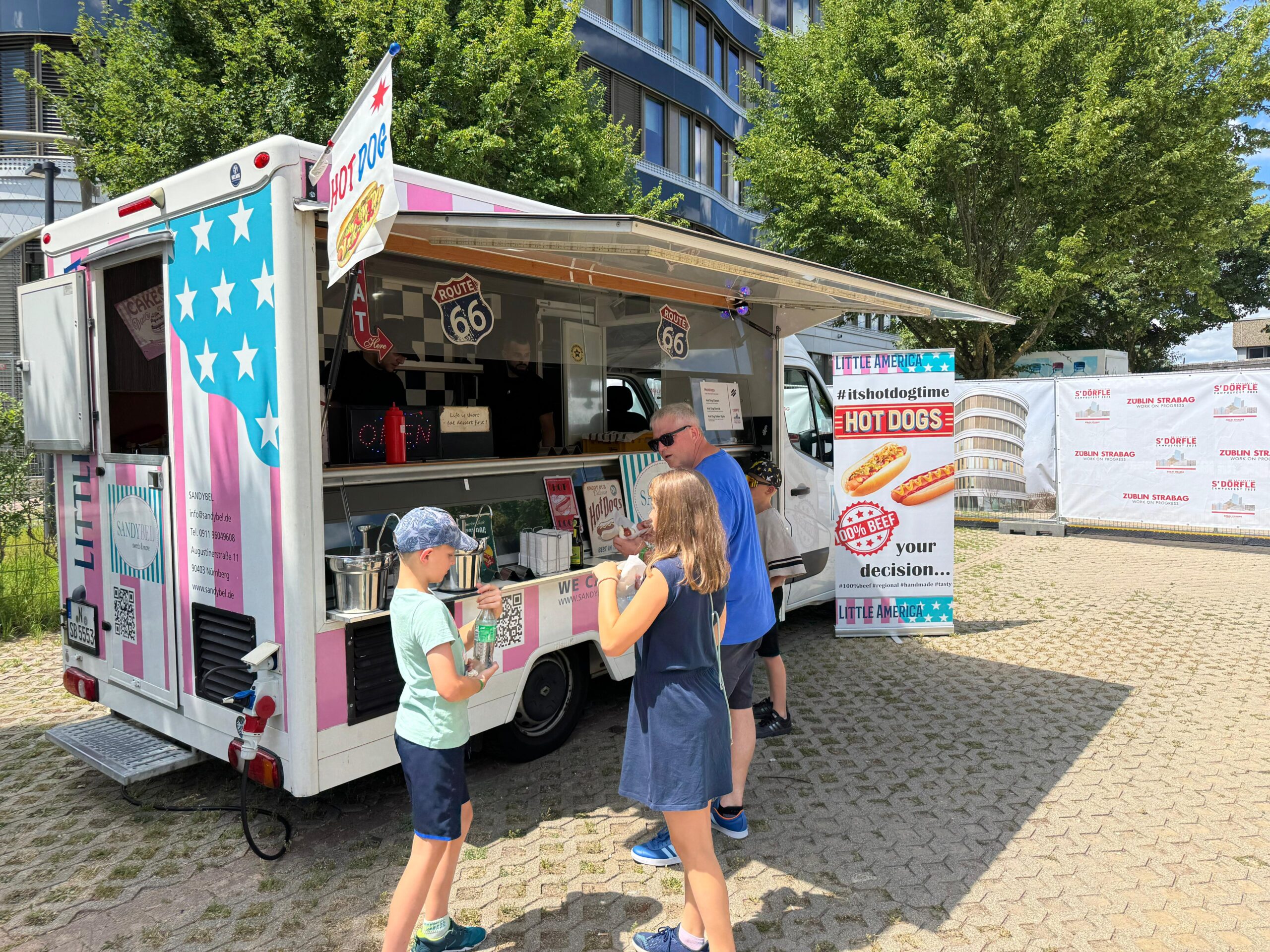 Bild von einem Foodtruck Festival