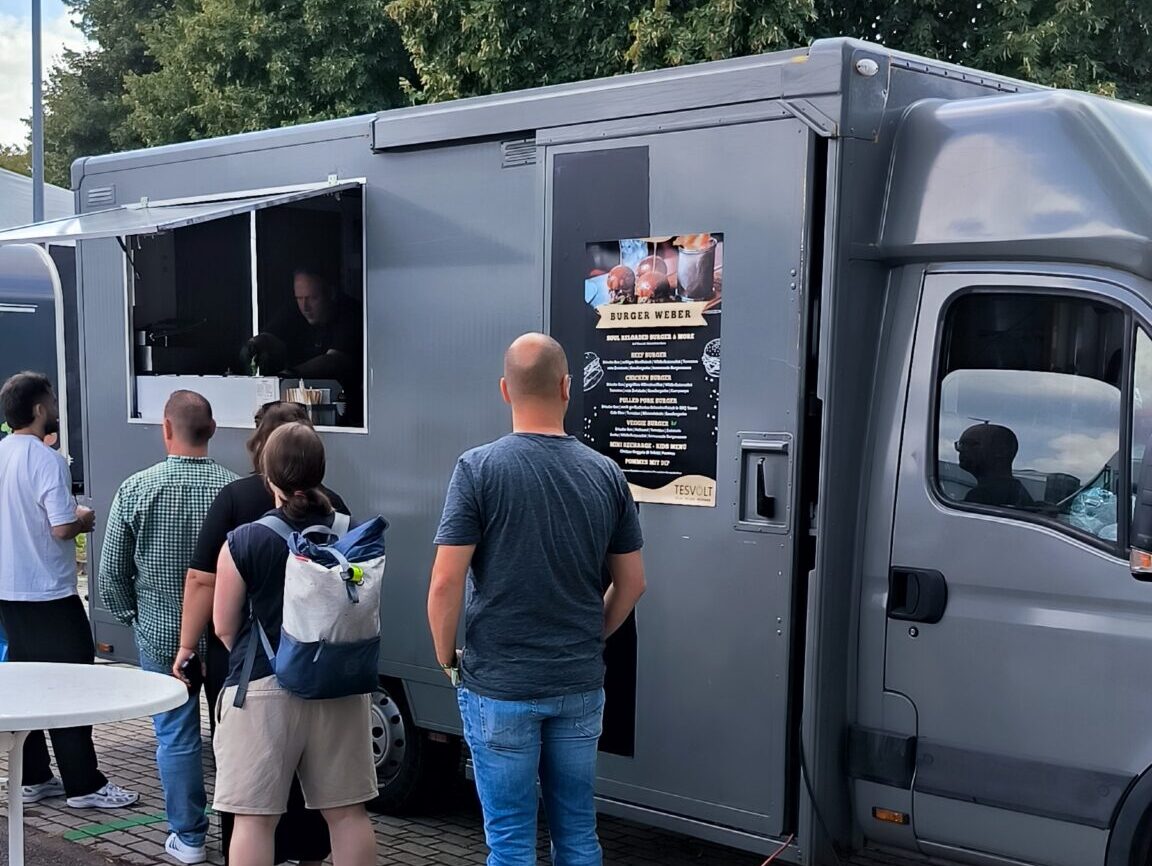 Bild von einem Foodtruck Festival